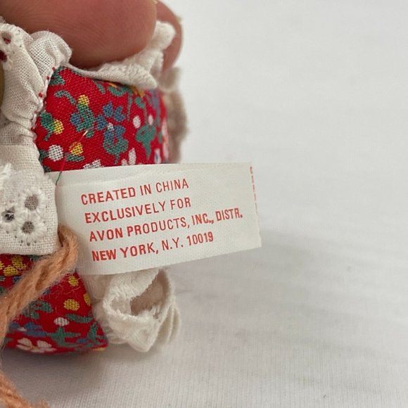 Miss Molly Mouse Plush Pomander Stuffed Fragrance Doll 1980s Vintage Avon - Picture 8 of 8